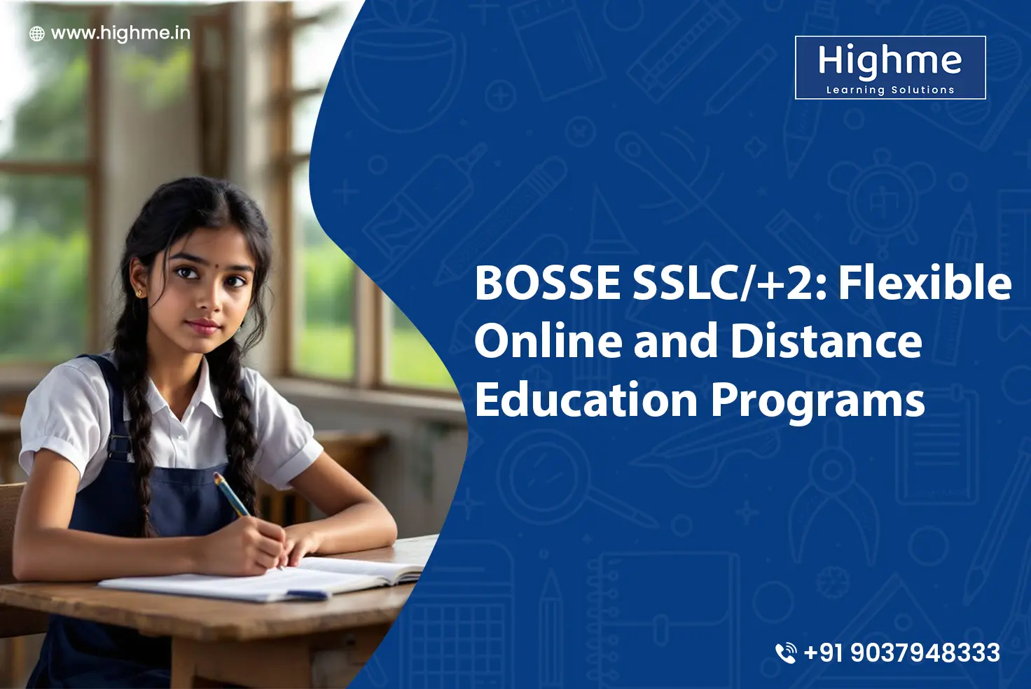 BOSSE SSLC/+2: Flexible Online and Distance Education Programs